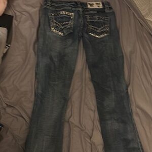 Women's Blue Jeans rock and cowgirl!